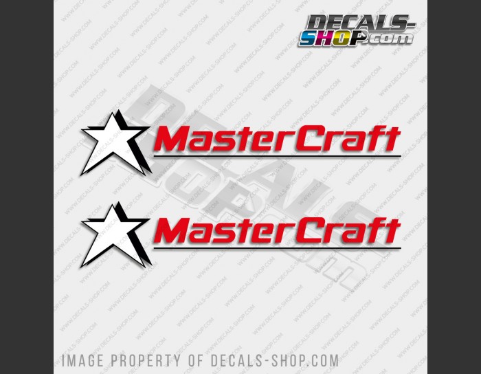 Master Craft Boat Decal Set of 2 x 30" Master Craft Boat Decal Set of 2 x 30"